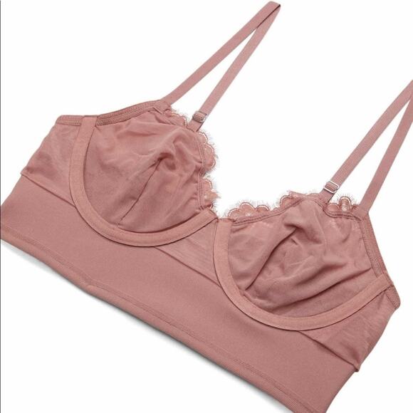 Free People Bianca Longline Balconnet Bra Size XS - Picture 8 of 13